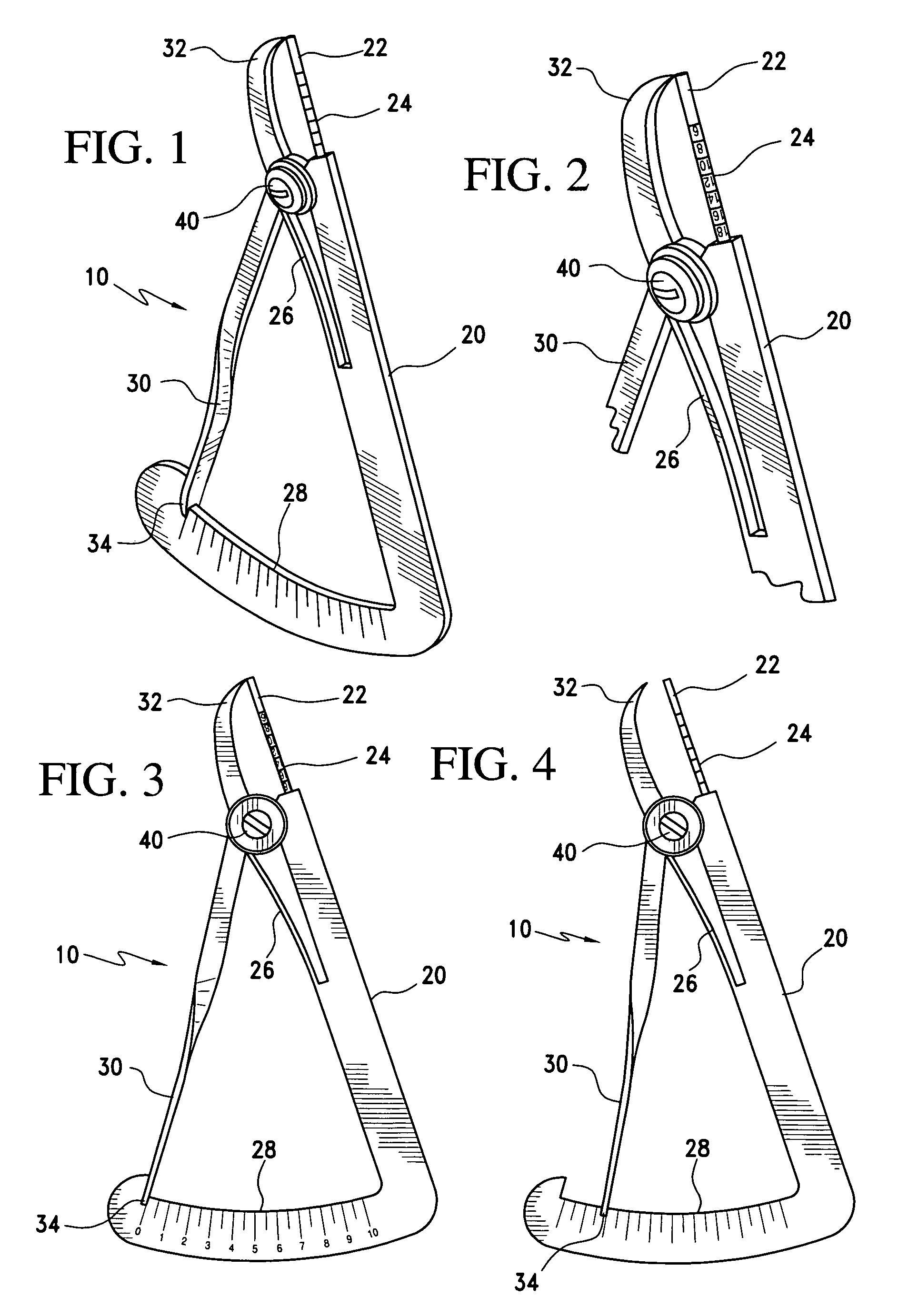 Bone measurement device for use during oral implant surgery