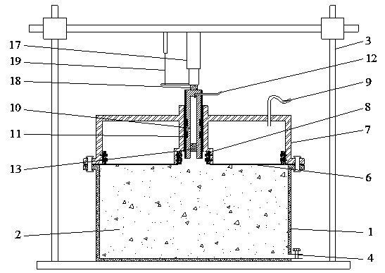 A device and method for testing the soil extrusion effect of pipe piles