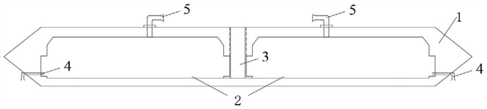 A kind of ventilation method of all-weather bridge passage