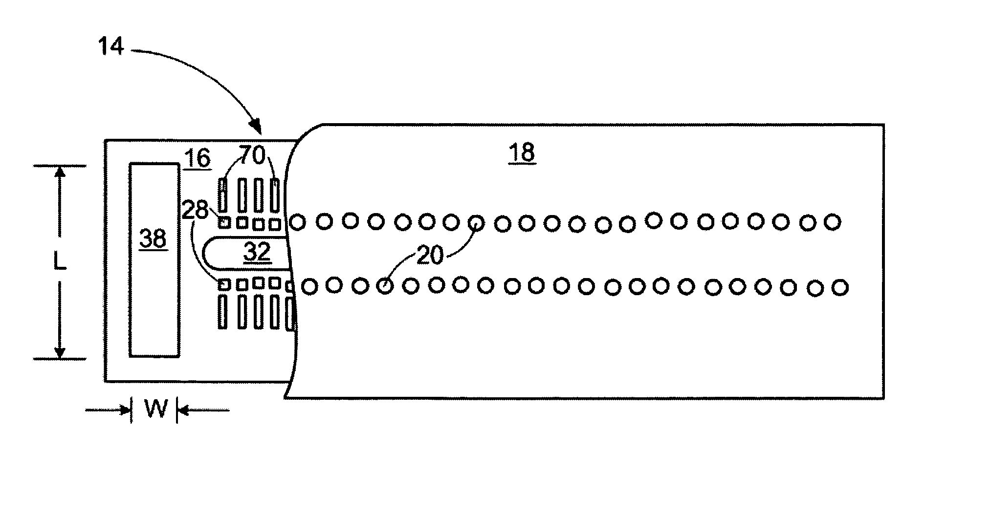 Micro-fluid ejecting device having embedded memory device