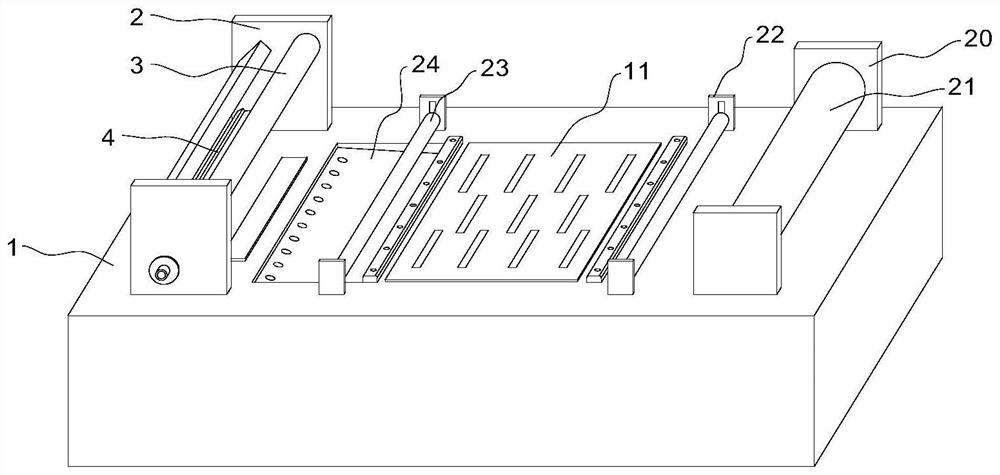 Surface anti-static dust removal device for fabric processing