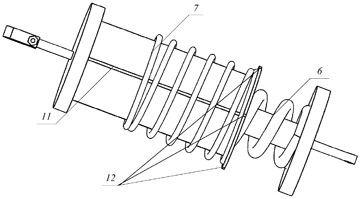 Transmission line tower galloping damping device