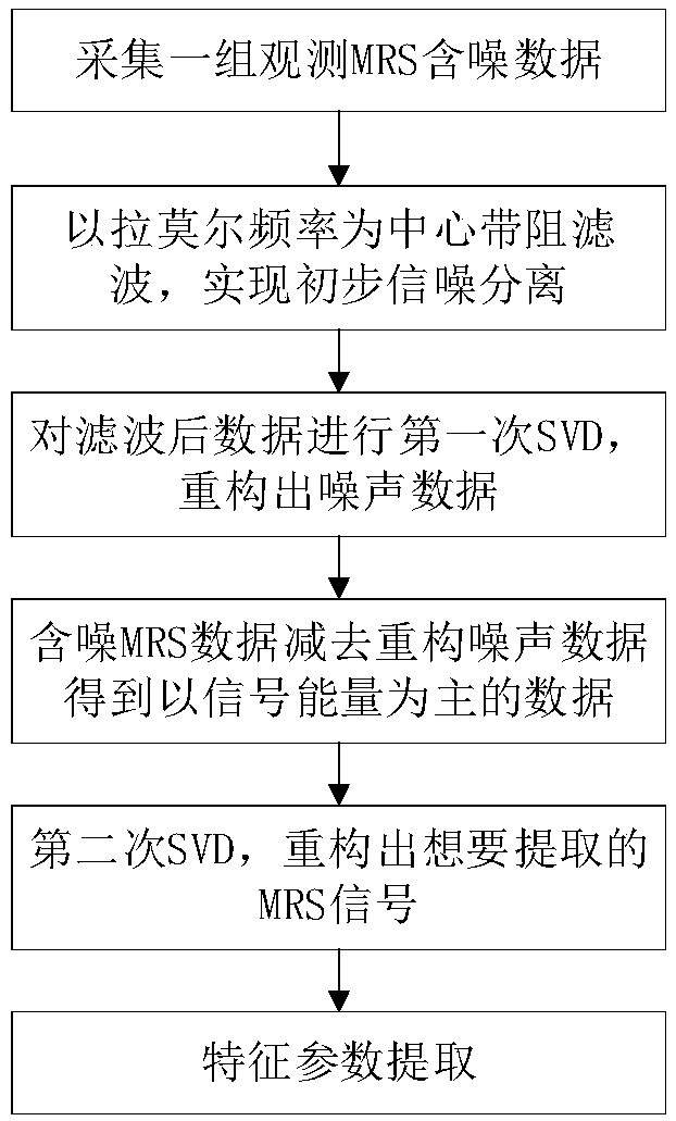 A Noise Filtering Method for Full-Wave NMR Signals Based on Double Singular Value Decomposition