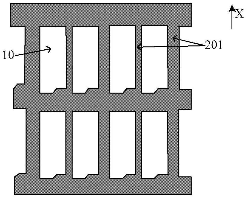 A method for fitting a threshold curve for evaluating a black matrix, an evaluation method for a black matrix