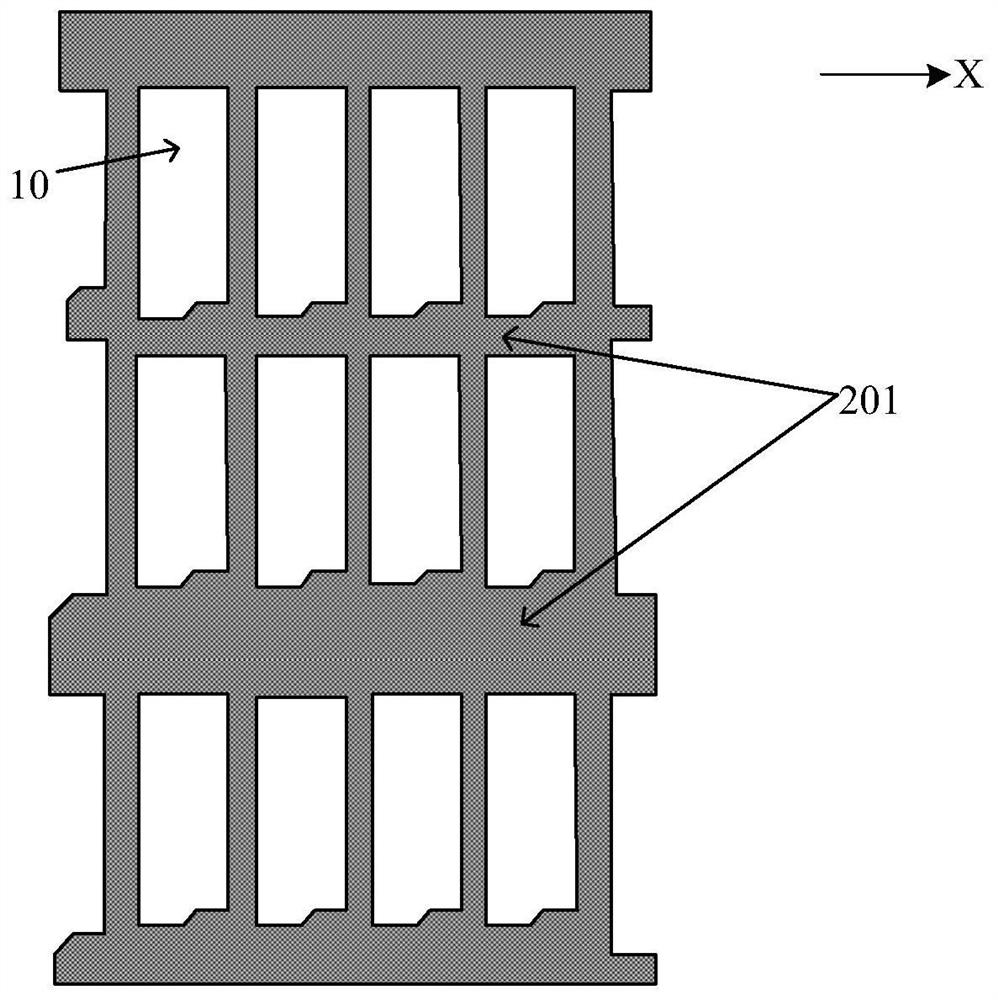 A method for fitting a threshold curve for evaluating a black matrix, an evaluation method for a black matrix