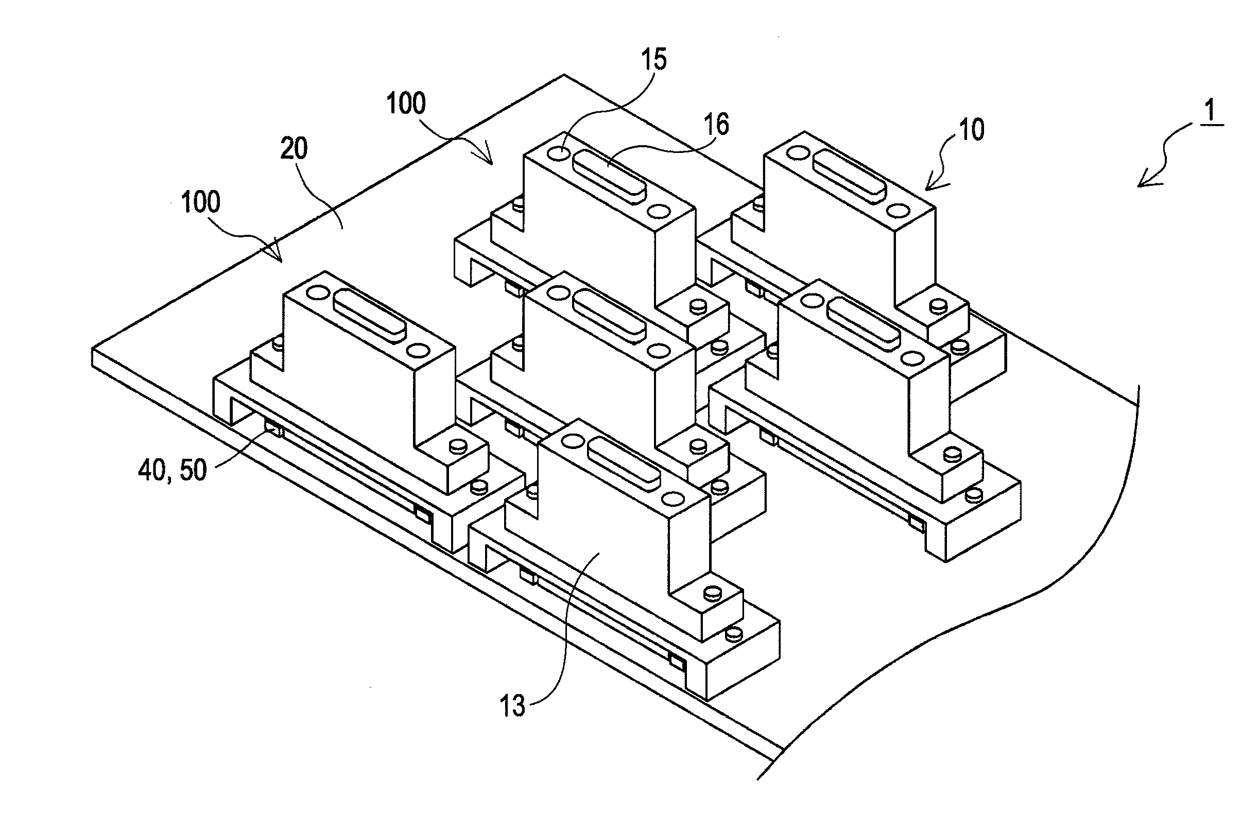 Liquid ejecting head unit and liquid ejecting apparatus