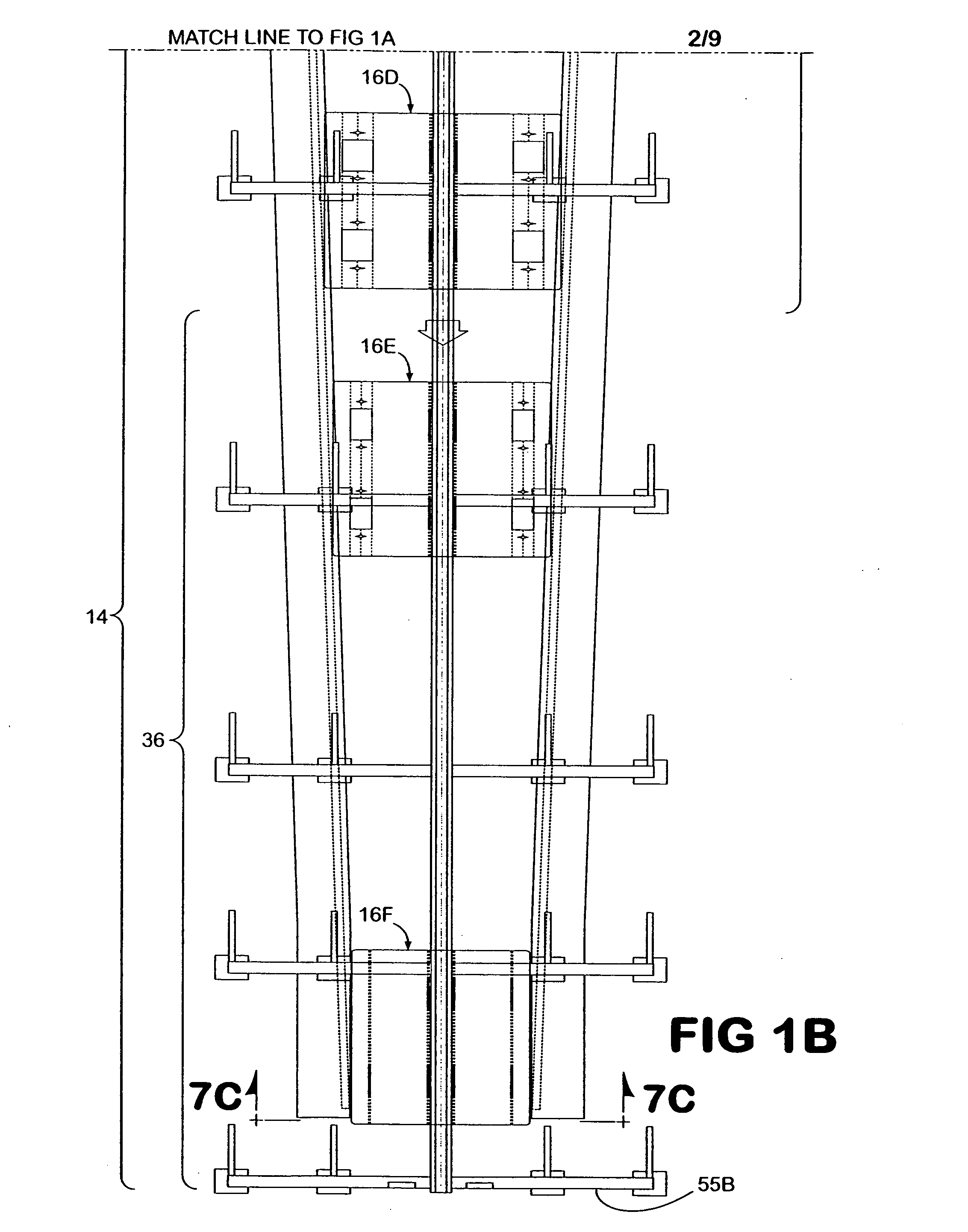 Automatic machine and method for forming a corrugated pallet