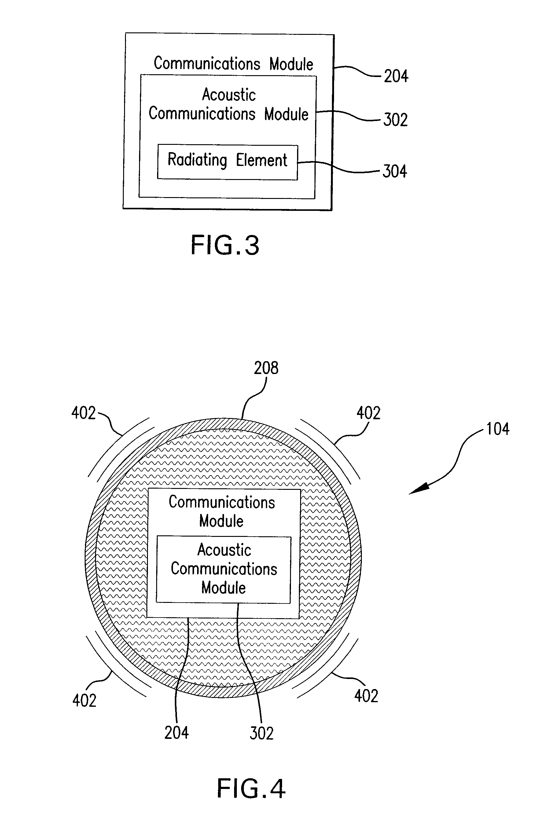 Methods and systems for acoustic data transmission