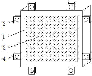 Air conditioner filter net