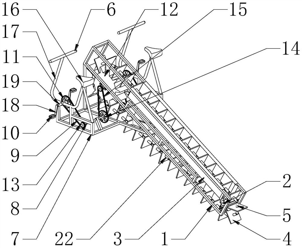 Double-person pedal type body-building water taking vehicle