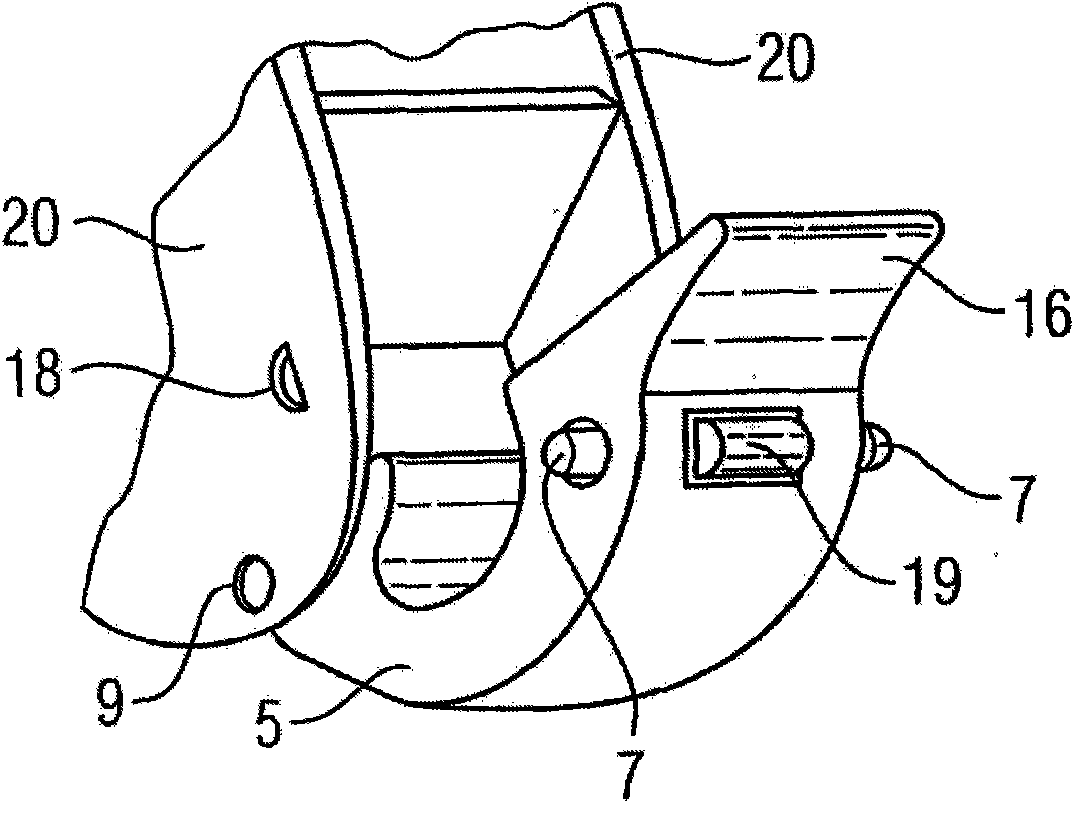 Hearing aid with identificating means