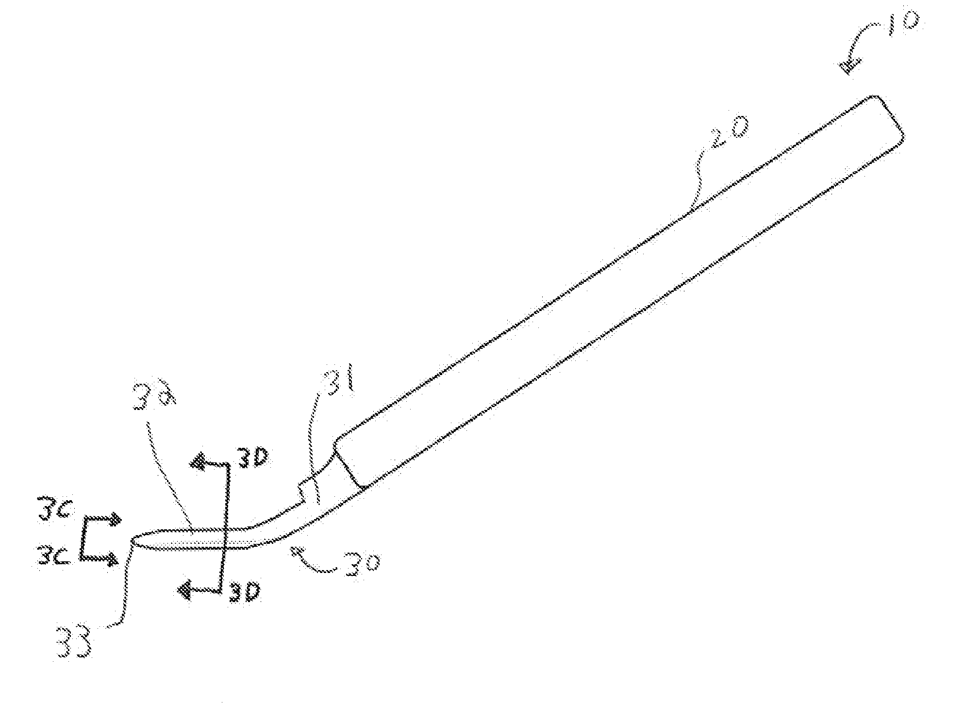 Surgical tool with integral blade and self-centering tip