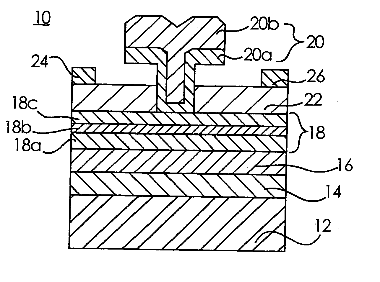 Heterojunction field effect semiconductor device