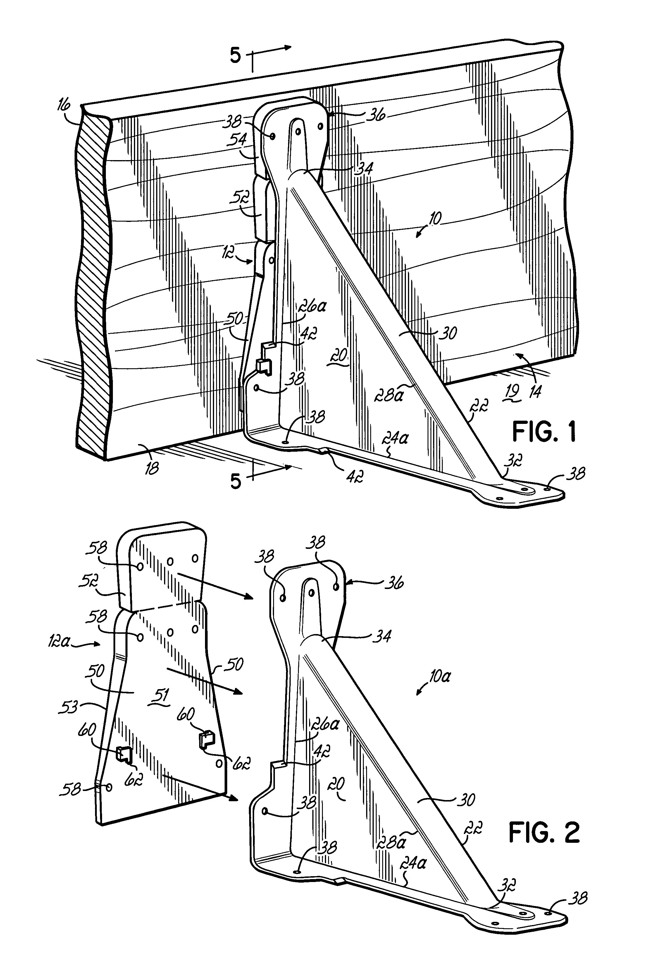 Concrete form brace and battering wedge