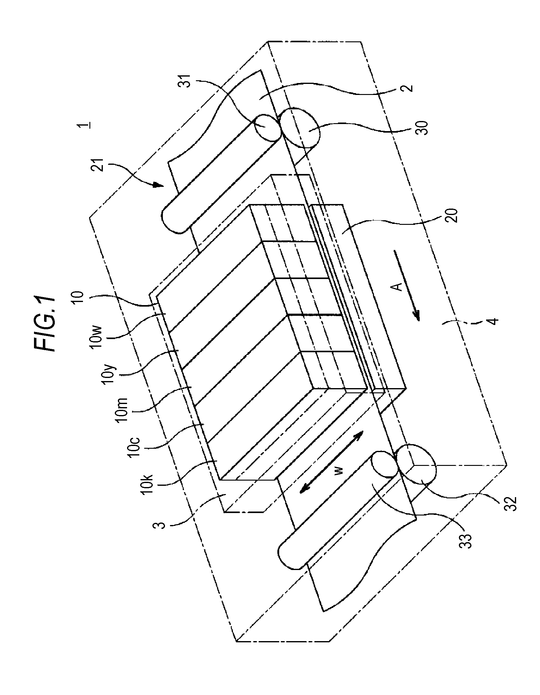 Ink jet printer device and humidification method of ejection portion