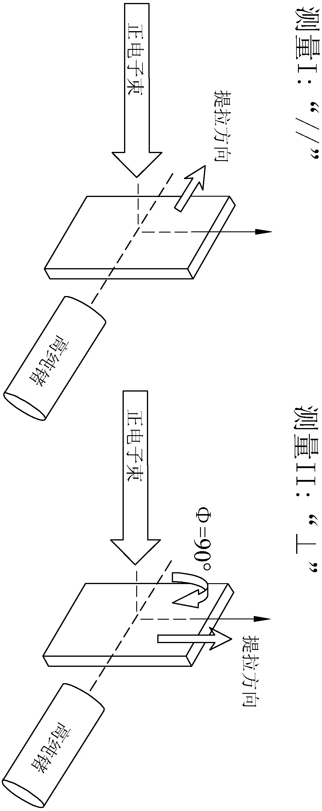 Method for detecting arrangement of ordered nano-tubular pores of porous film