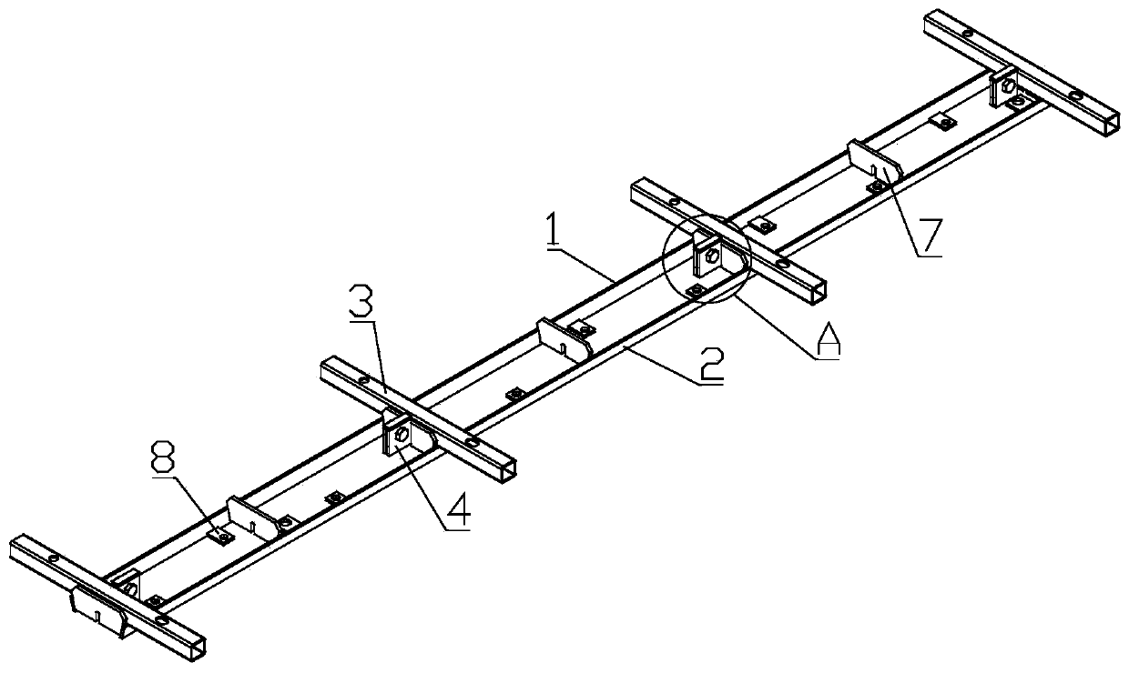 Groove forming tool for prefabricated member and forming die assembly