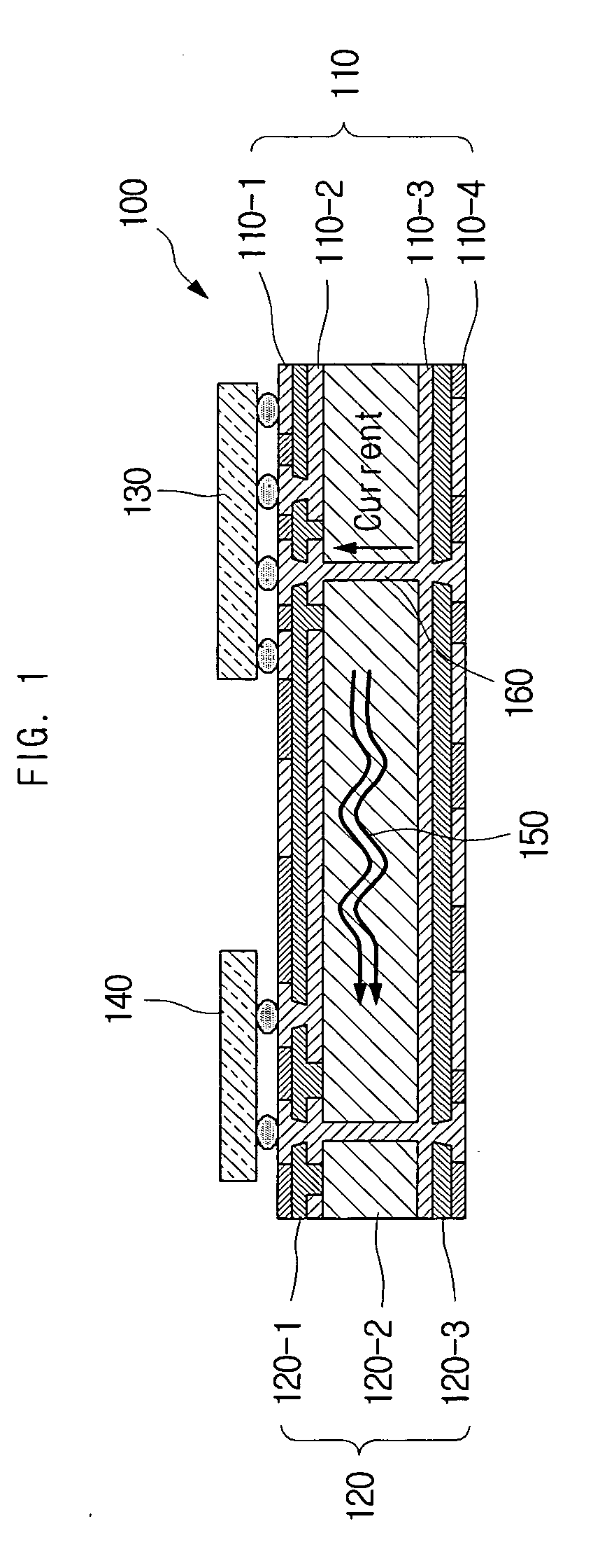 Printed circuit board with embedded chip capacitor and chip capacitor embedment method