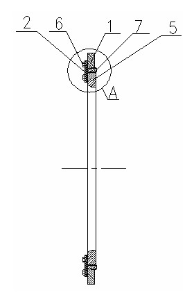 Mode and device for fixing stator and base of motor