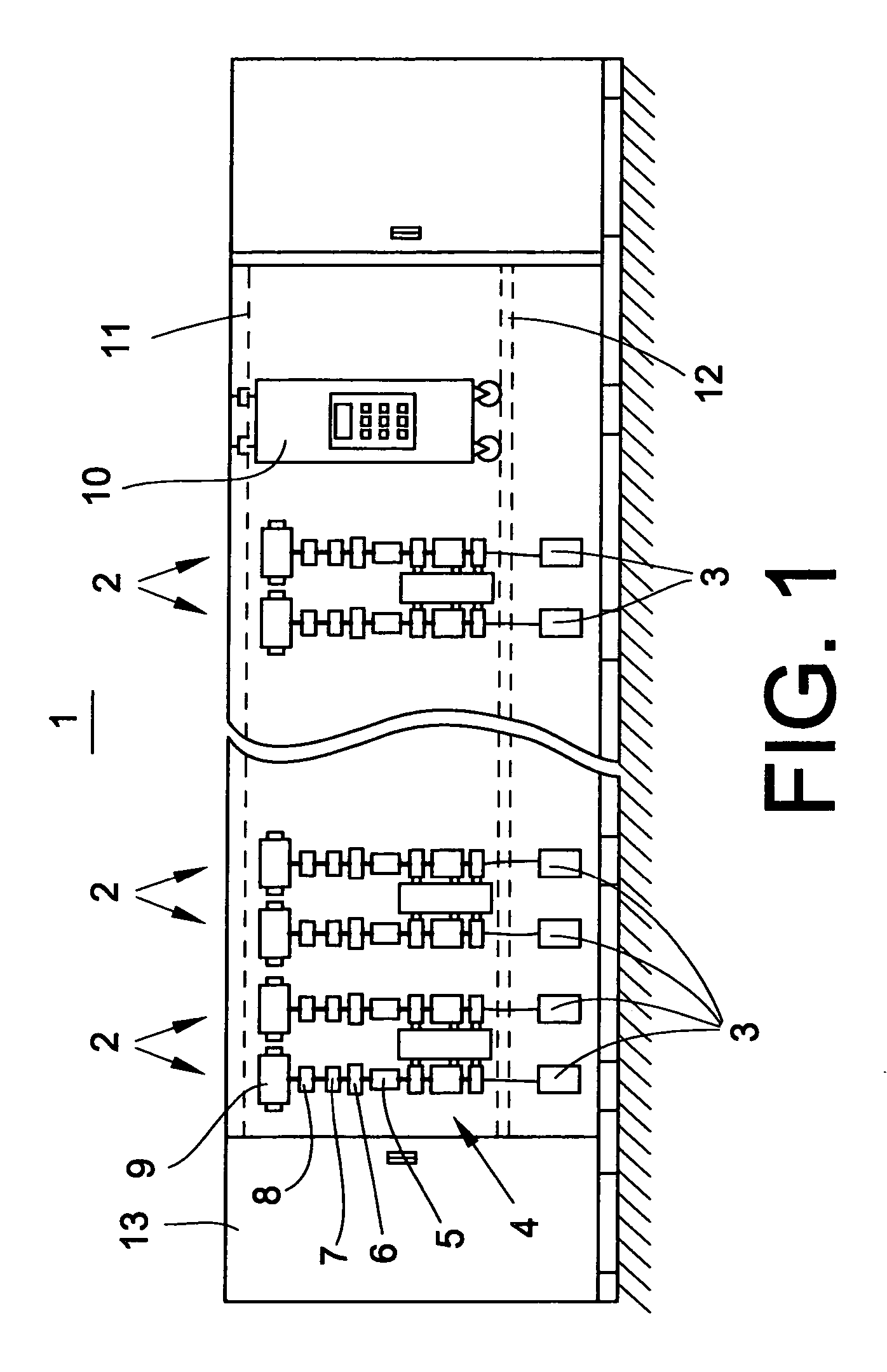 Spinning device for producing a yarn by means of a circulating air flow