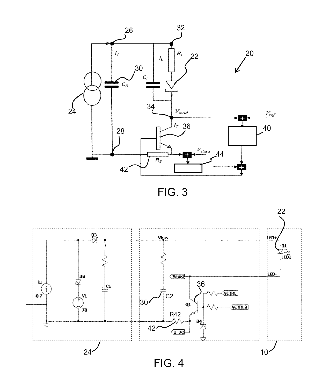 Current modulation circuit, a driving circuit, and a method for driving a lighting load with current modulation