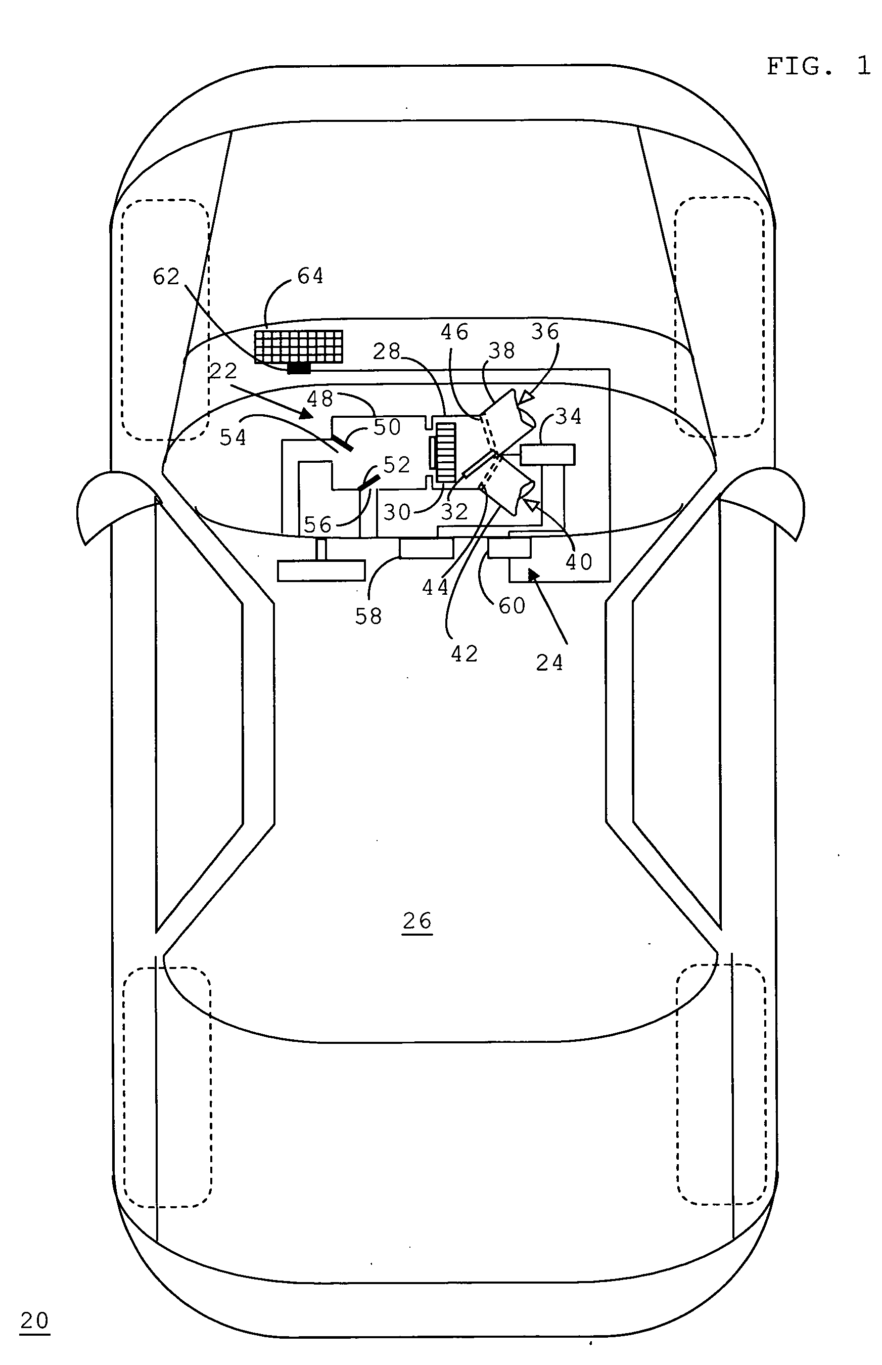 System and method for controlling a ventilation unit of a vehicle