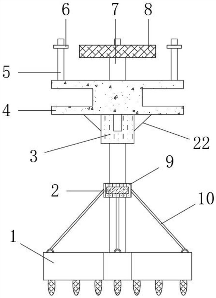 Stepless dimming type ceiling lamp with stable hoisting structure