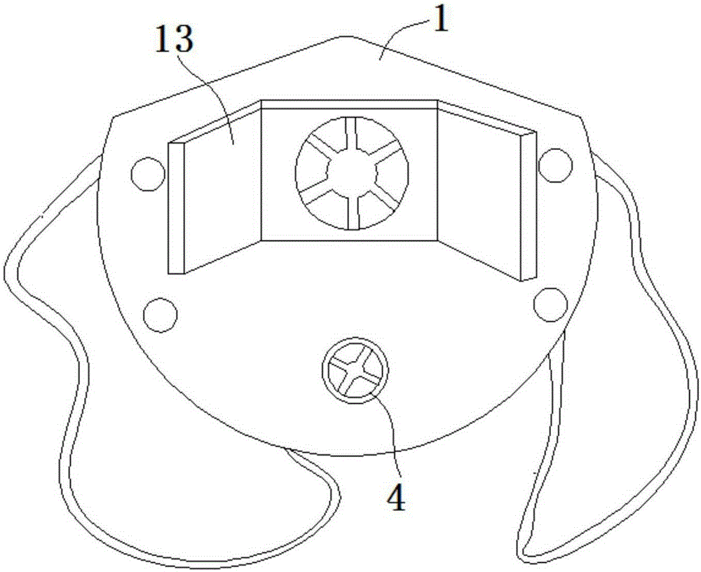 Dust-proof anti-odor anti-smog electronic face mask with built-in fan capable of being rapidly disassembled