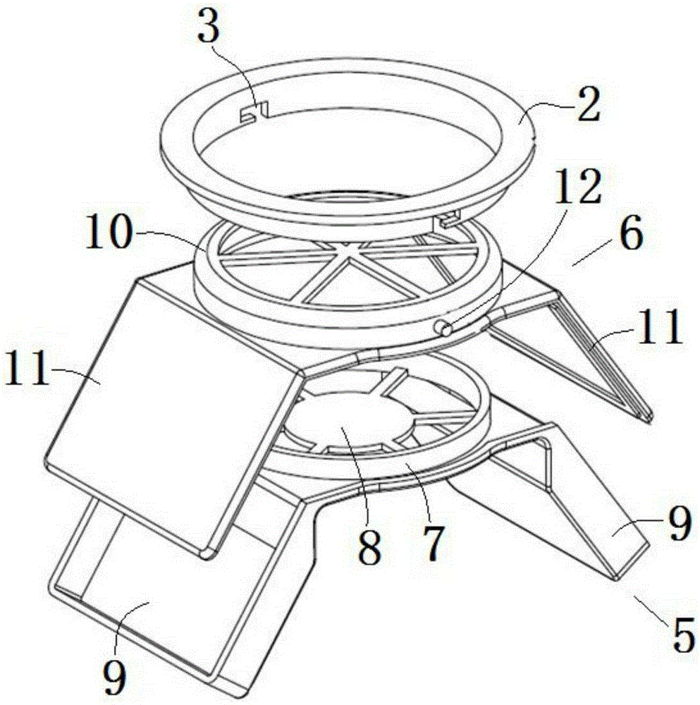 Dust-proof anti-odor anti-smog electronic face mask with built-in fan capable of being rapidly disassembled