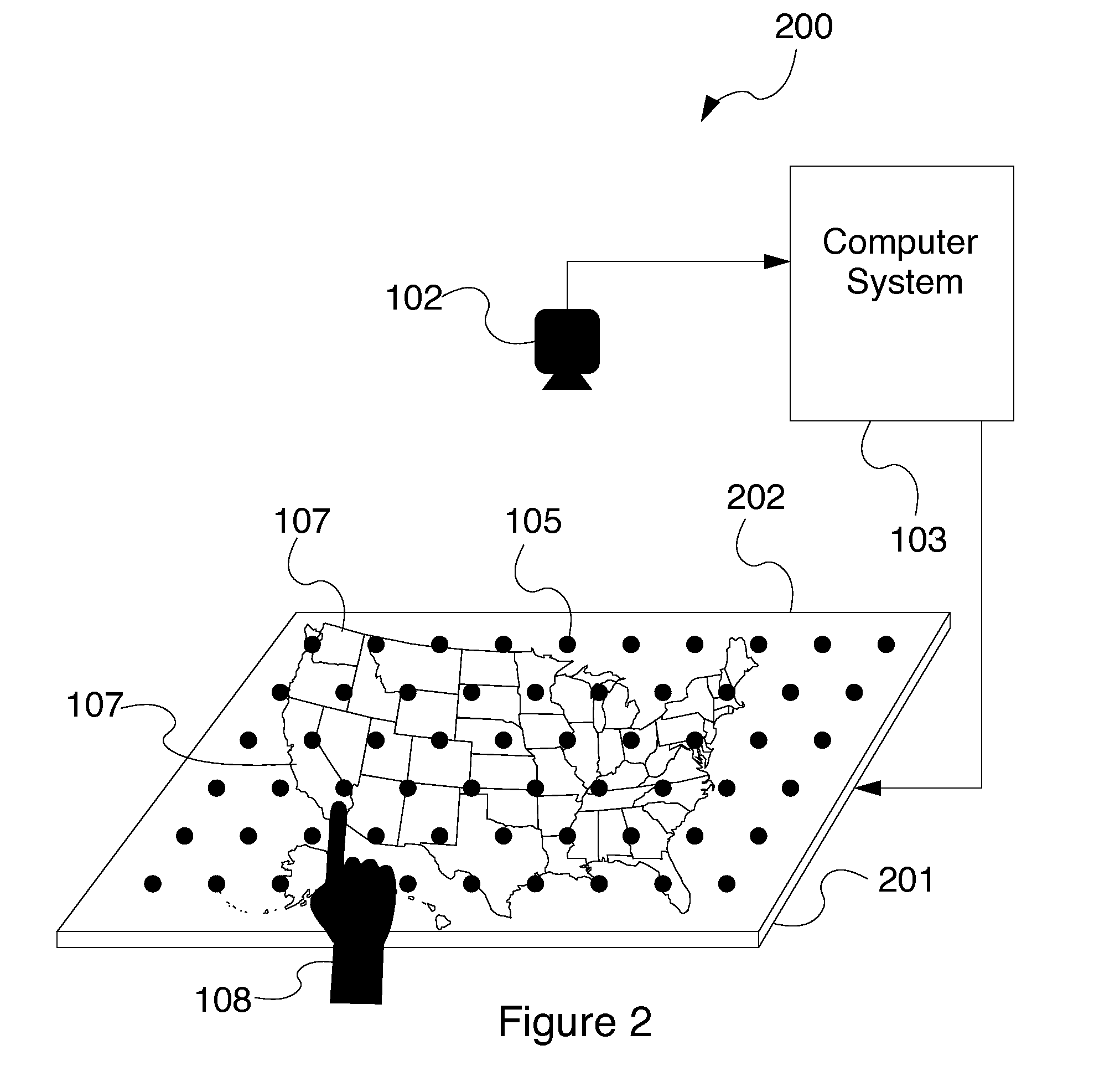Systems and methods for enabling gesture control based on detection of occlusion patterns