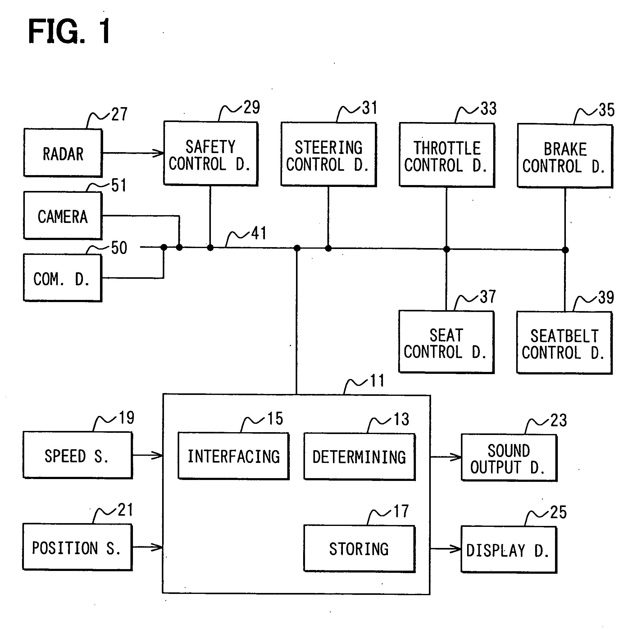 Driving state determining system