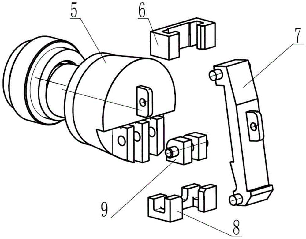 A Supporting Roller Mechanism that Can Be Replaced Quickly in a Long Distance
