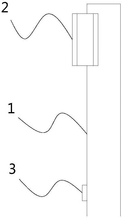 Bracket device for traction planting, and branch traction system