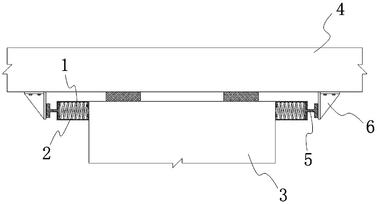 Pre-pressing limiting seismic mitigation and absorption method and device for bridge