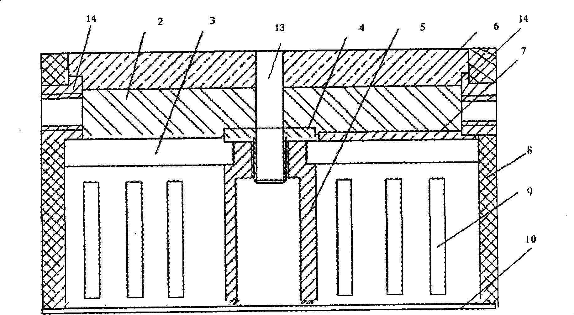 Discharge coil for electromagnetic riveter and production method thereof