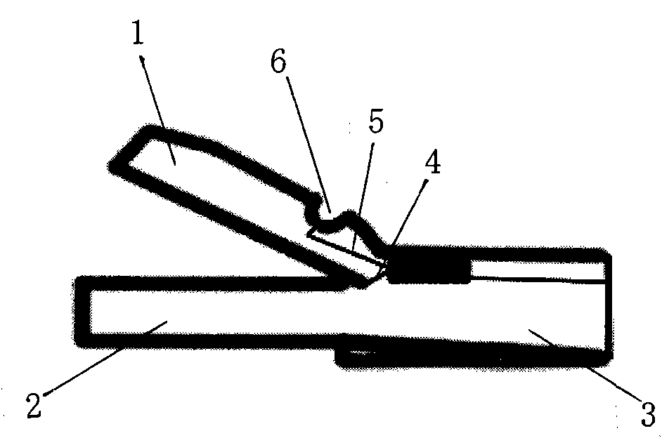 Needle holder used for minimally invasive surgery intracavitary operation