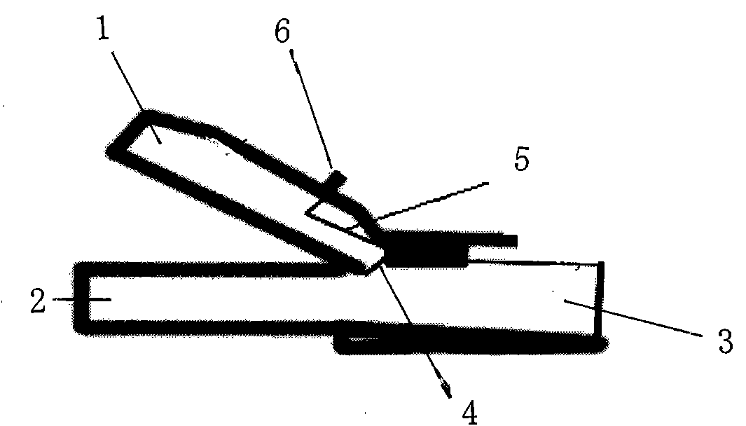 Needle holder used for minimally invasive surgery intracavitary operation