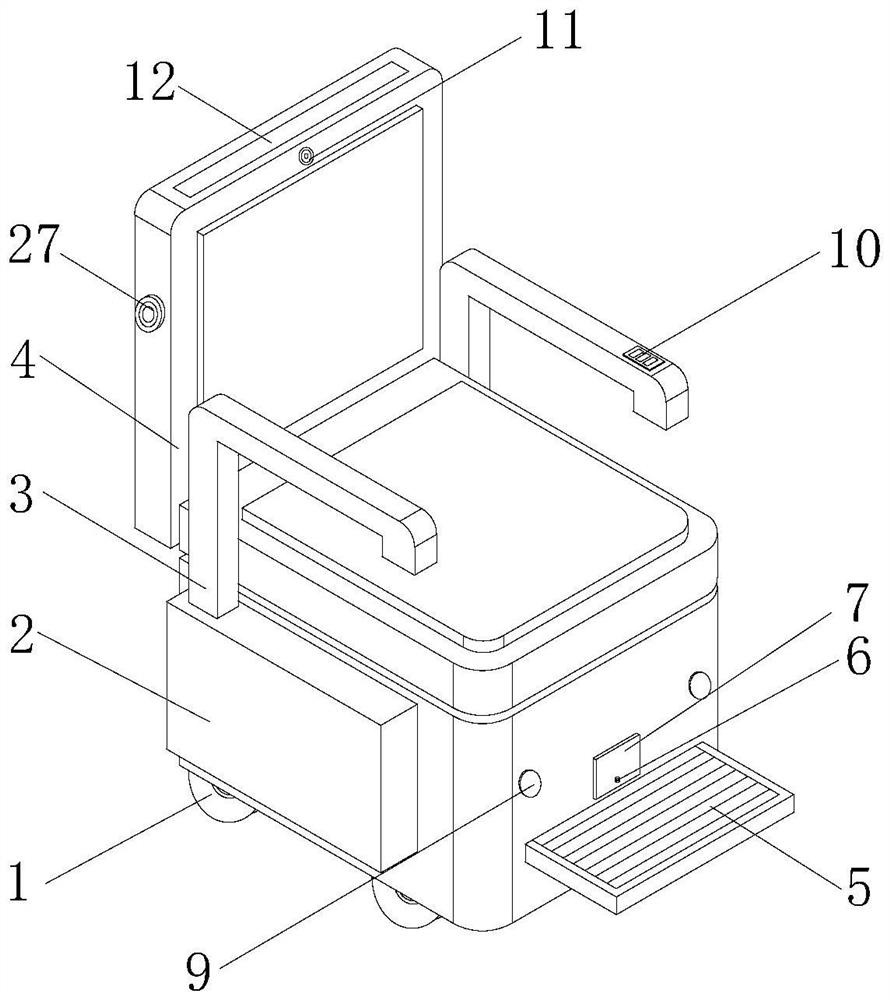 Old-age care medical device and system based on Internet of Things technology