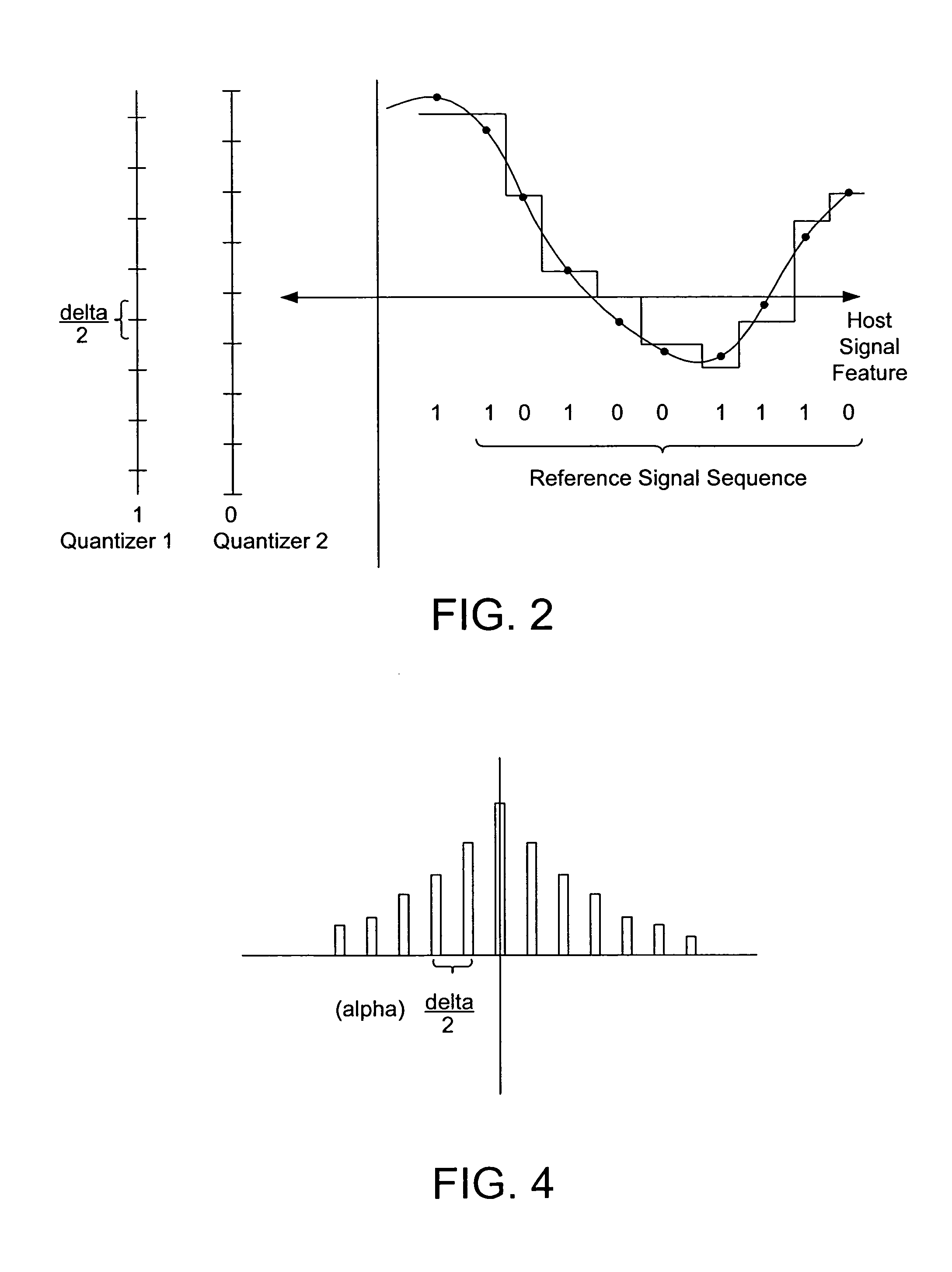 Quantization-based data embedding in mapped data