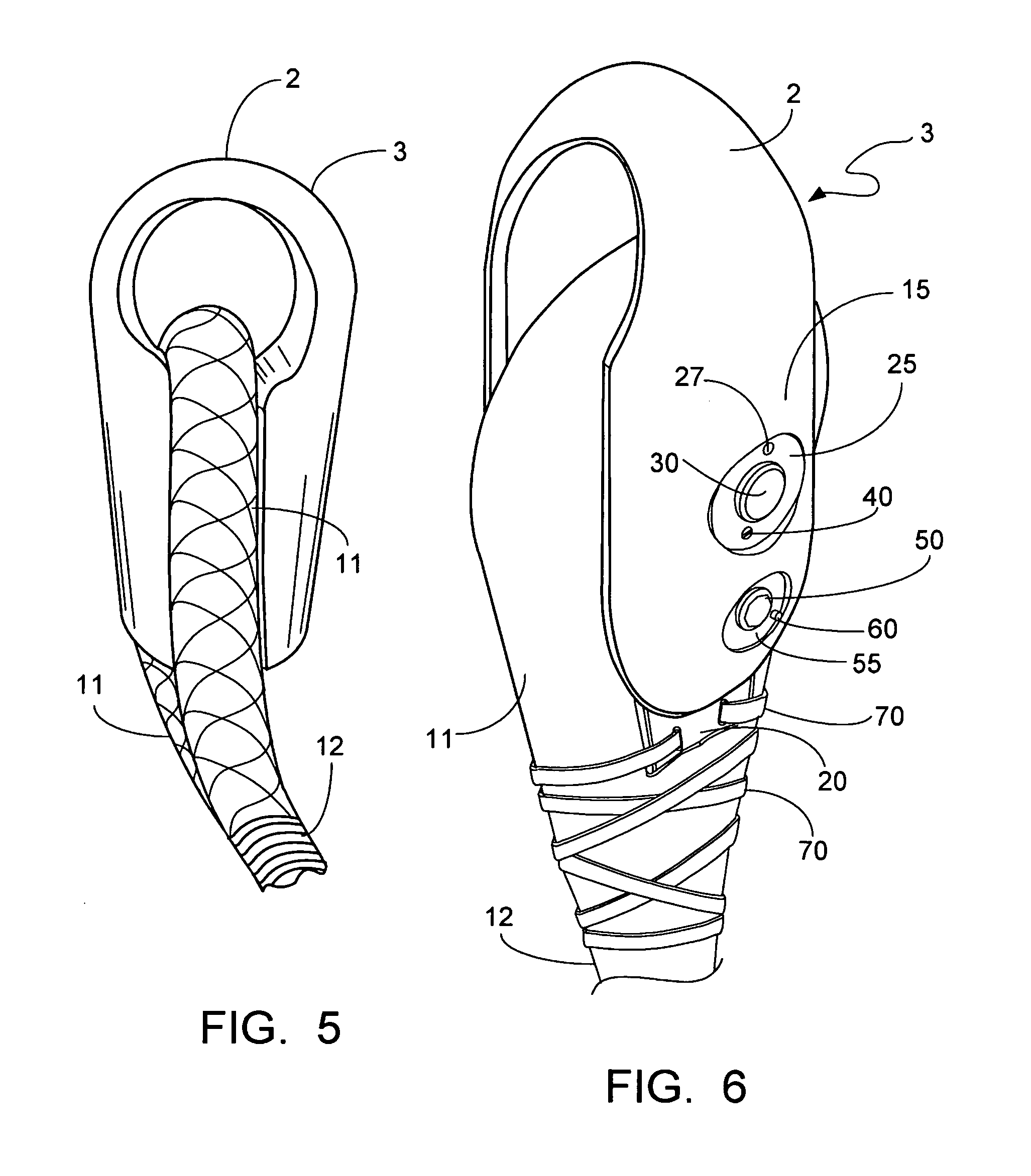 Synthetic rope socket