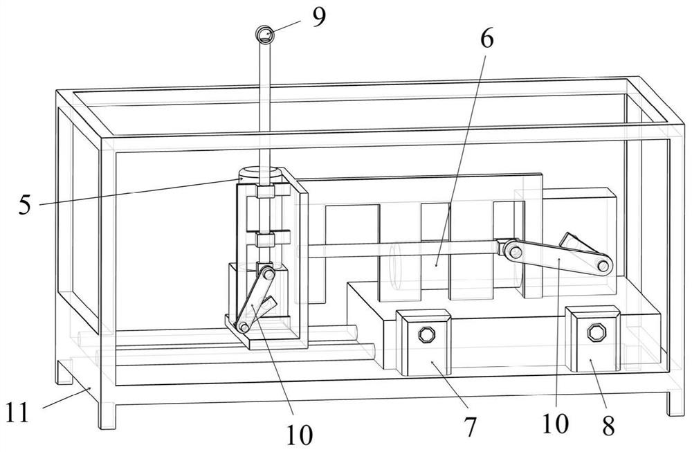 Test platform applied to galloping simulation of overhead transmission line