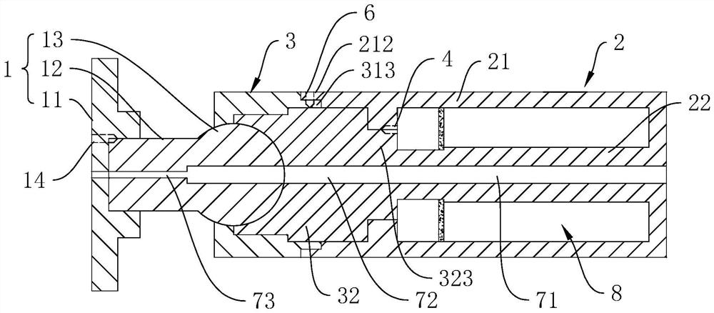 Plunger sliding shoe and assembly process thereof