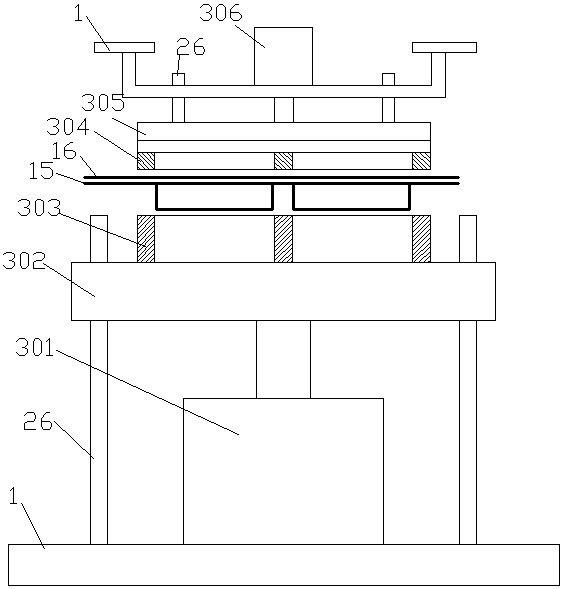 Roast sausage packaging device