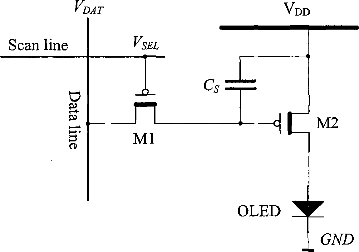 Fault-tolerant circuit for organic electroluminescent display/illuminating device