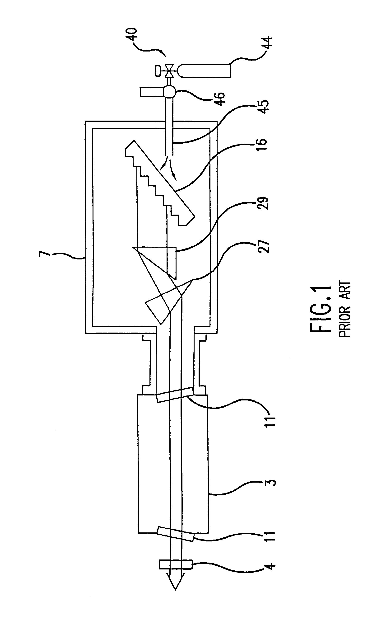 High power gas discharge laser with helium purged line narrowing unit