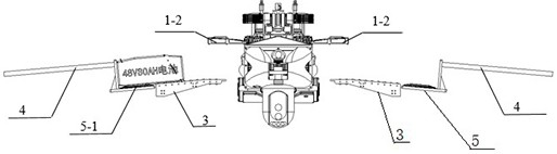 Track robot battery replacing device and method capable of achieving uninterrupted power supply