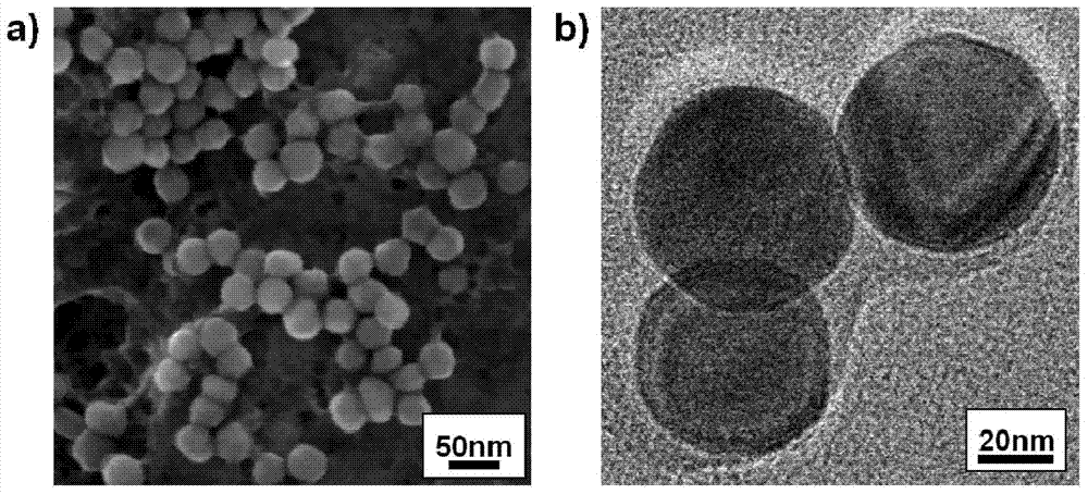 Preparation method of shape-controllable nano silver core/mesoporous silicon dioxide shell structure