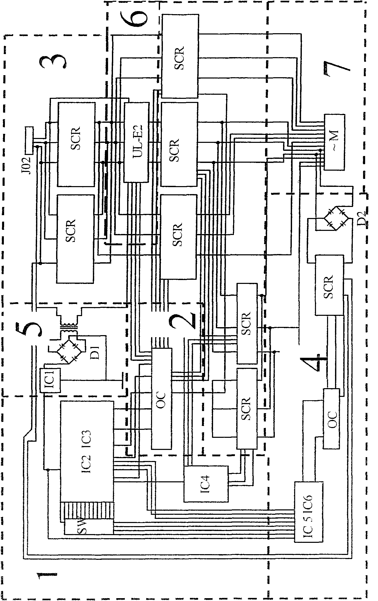 Contactless digital controller