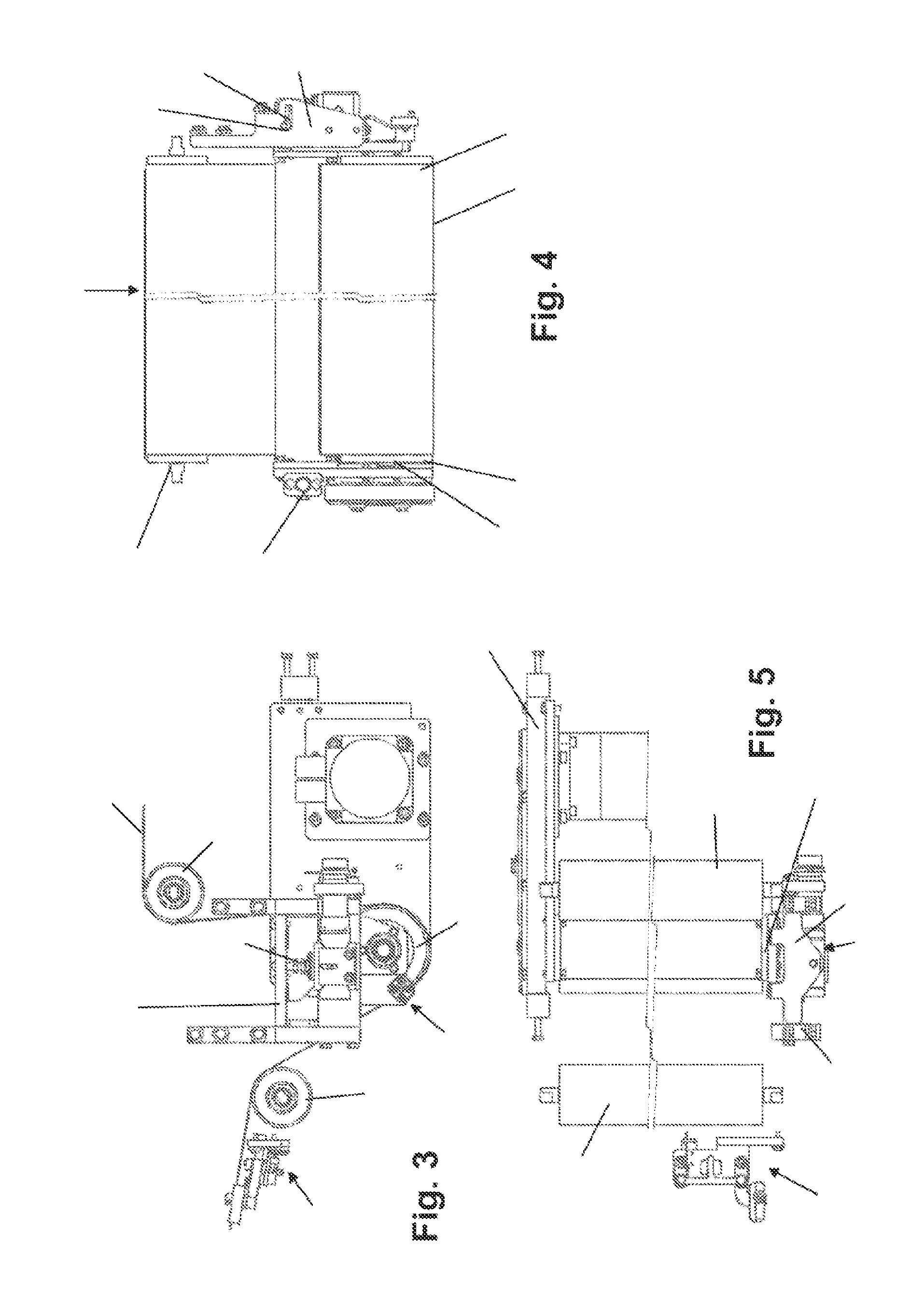 Device for regulating the linear stability of a belt