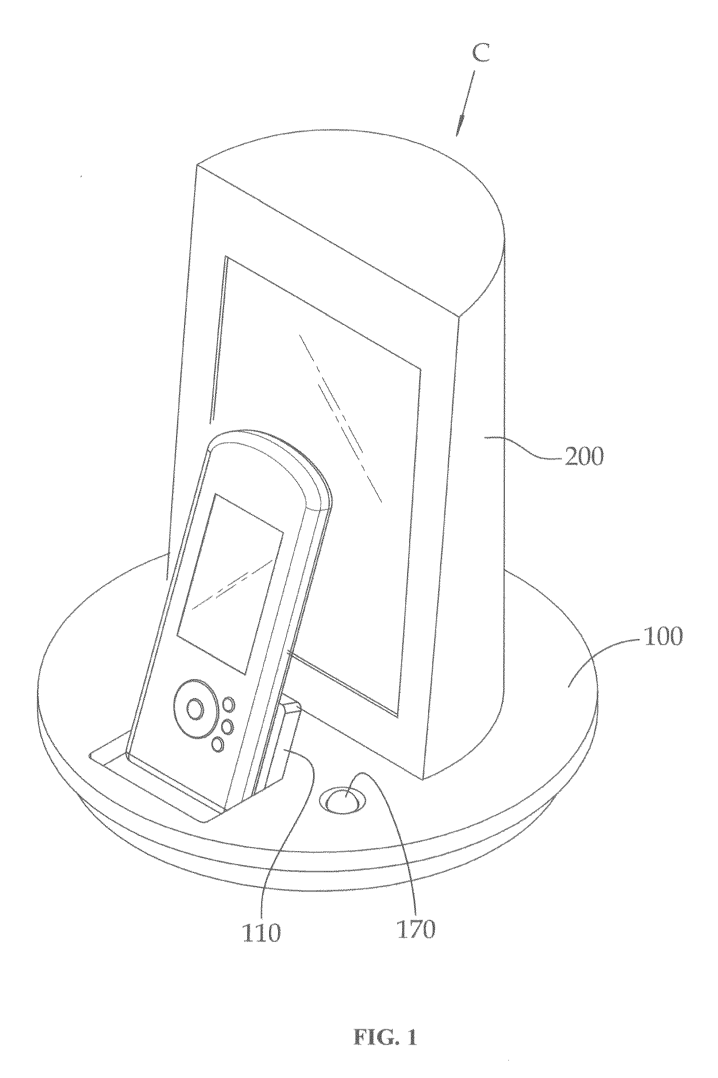Multifunctional cradle for mobile communication device